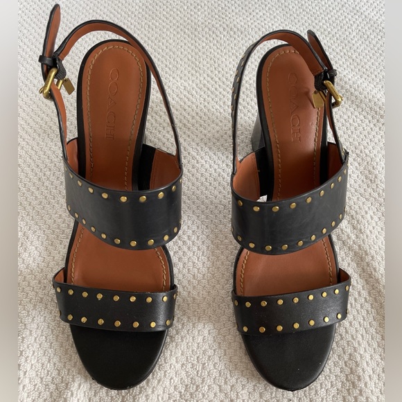 Coach Riley Studded Sandal - Picture 2 of 8